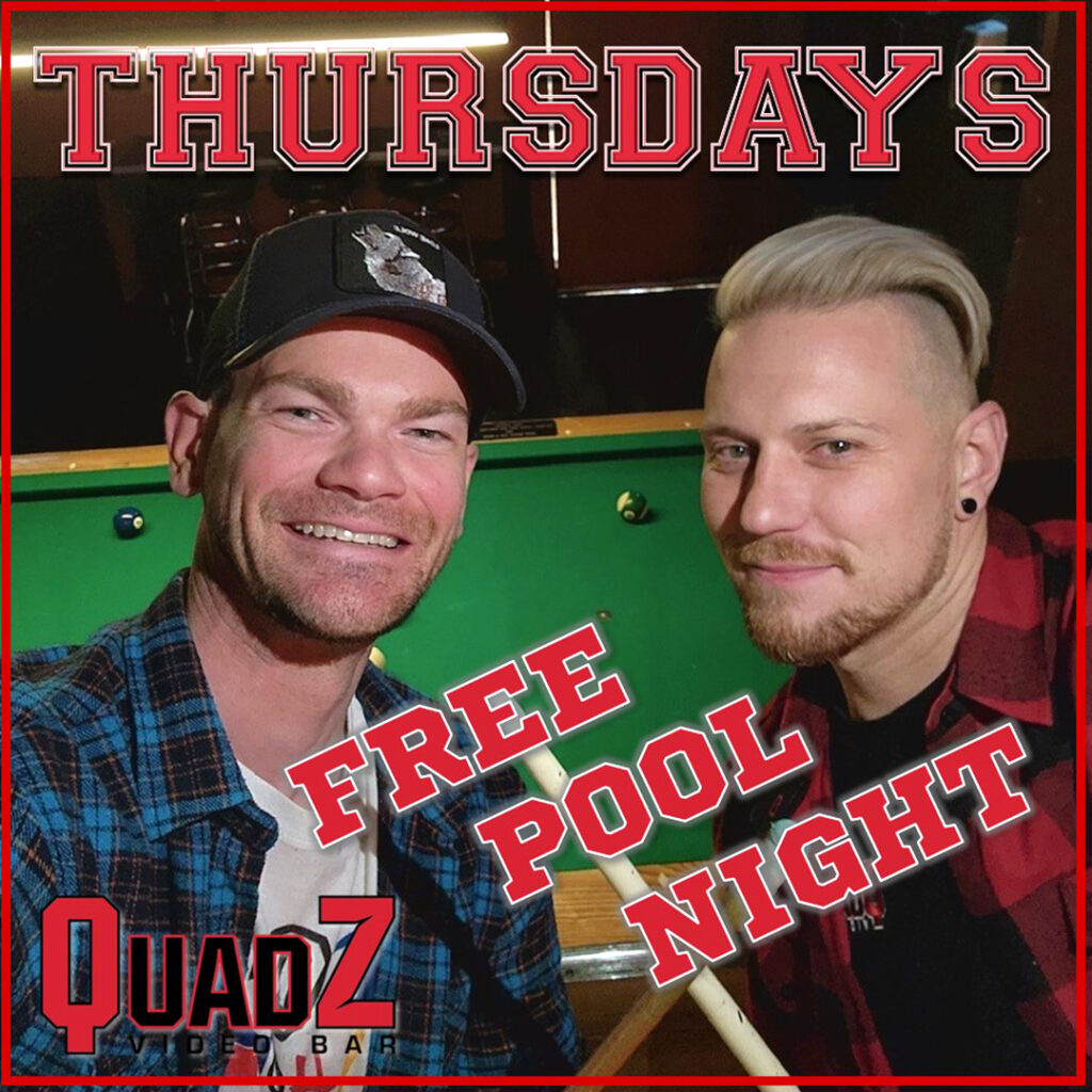 Pool Night at Quadz Video Bar Las Vegas